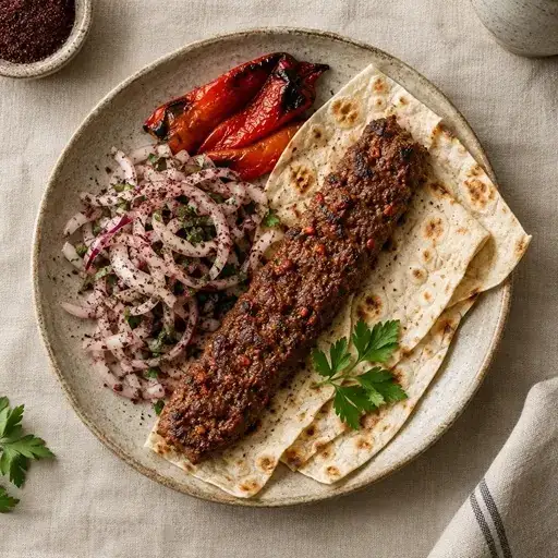 Ev usulü Adana kebap