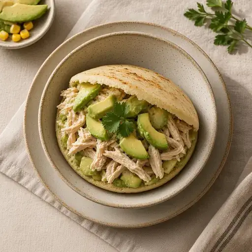 Arepa reina pepiada
