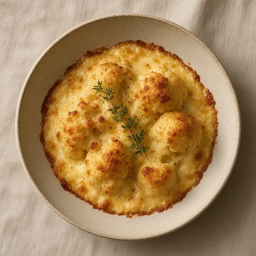Cauliflower cheese