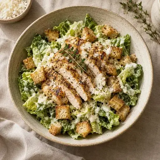 Tavuklu Sezar salata