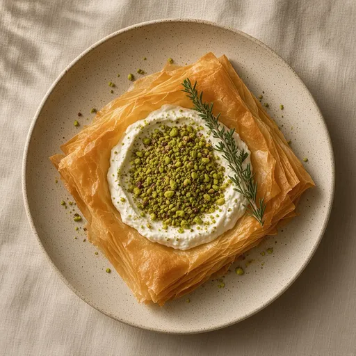 Fıstıklı katmer