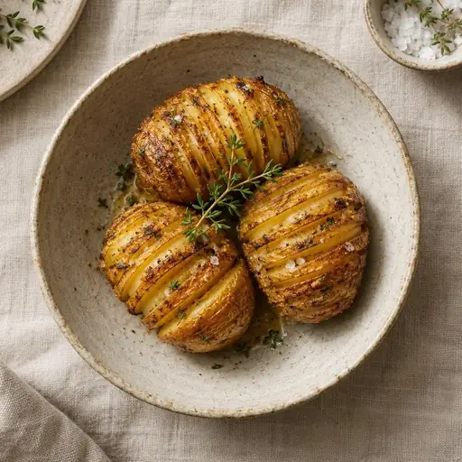 Hasselback patates