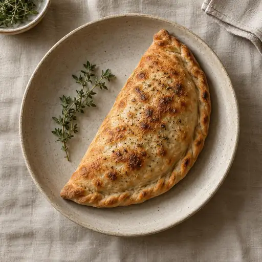 Mantarlı calzone