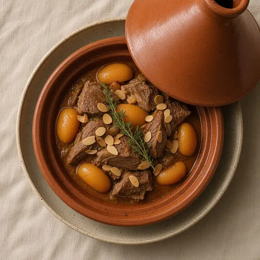 Kayısılı kuzu tajini