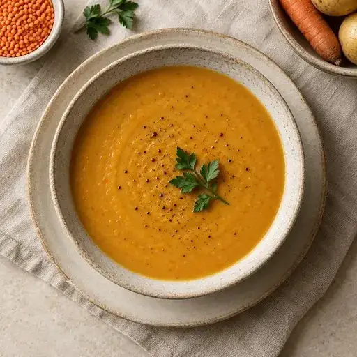 Mercimek çorbası