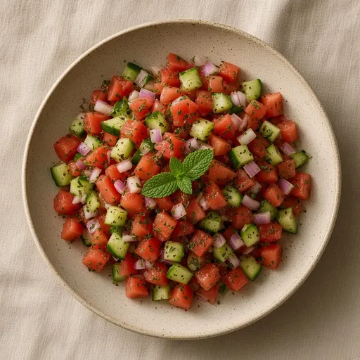 Şirazi salatası