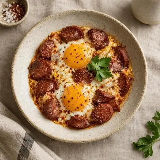 Sucuklu yumurta