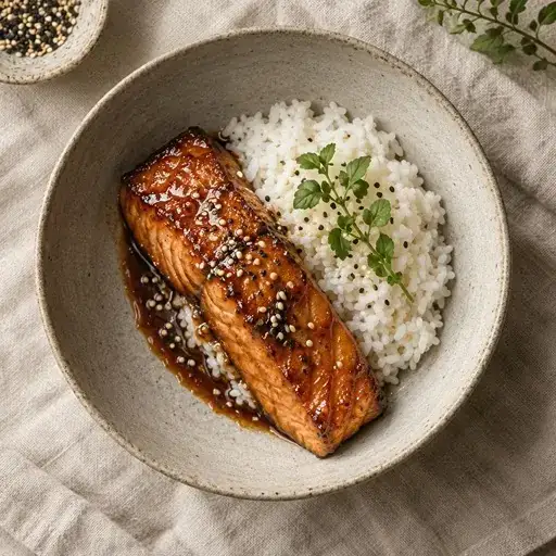 Teriyaki somon